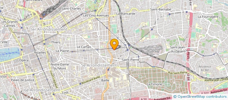 localisation de l'entreprise MADAME DJIHANE MOUSSA à MARSEILLE