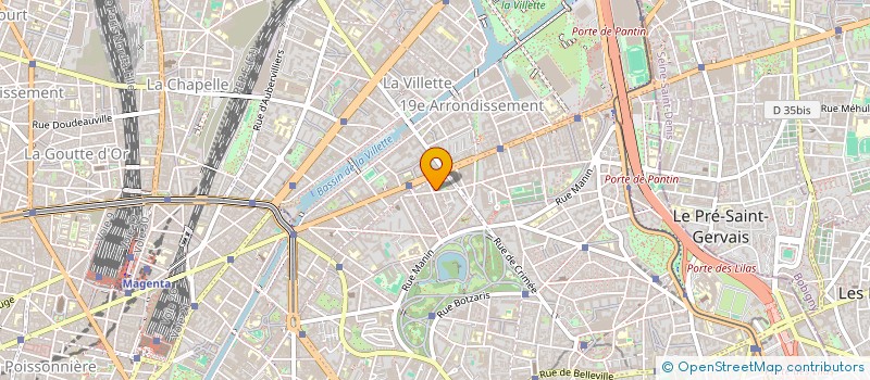 localisation de l'entreprise MADAME DJIL SOUF à PARIS