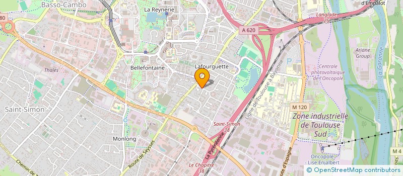 localisation de l'entreprise MADAME DJILL DOUSSET à TOULOUSE