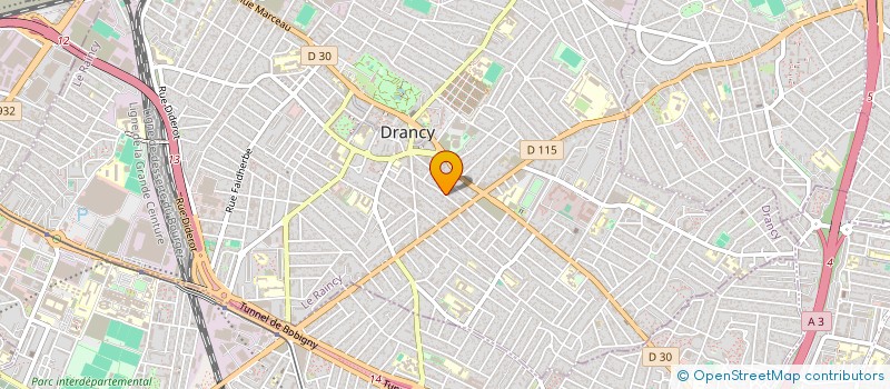 localisation de l'entreprise MADAME DJIMI DONNAS-MOUSSOGU à DRANCY