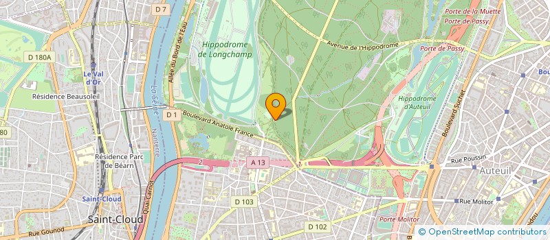 localisation de l'entreprise MADAME DJINNGY PROUVOST  PARIS