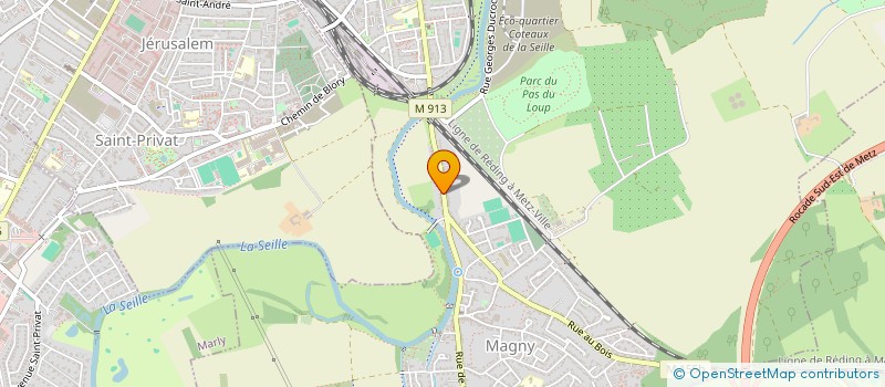 localisation de l'entreprise MADAME DJONCOUNDA SACKONE  METZ