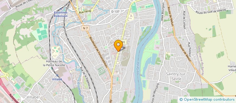 localisation de l'entreprise MADAME DJOUHAINA BOUHALFAYA à CORBEIL-ESSONNES