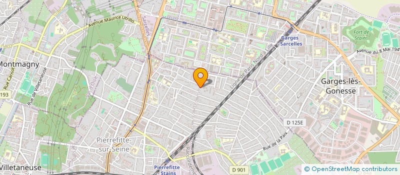 localisation de l'entreprise MADAME DJOUHER AISSAT à PIERREFITTE-SUR-SEINE