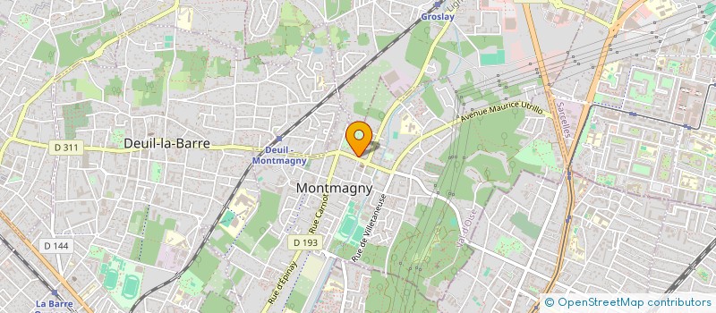 localisation de l'entreprise MADAME DJOUHER BEN ATMANE à MONTMAGNY