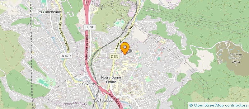 localisation de l'entreprise MADAME DJOUHER HAMDAOUI à MARSEILLE