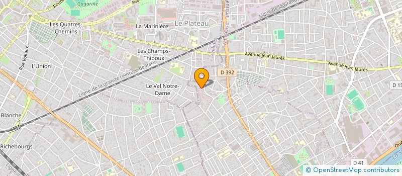 localisation de l'entreprise MADAME DJOUHER SALMI à BEZONS