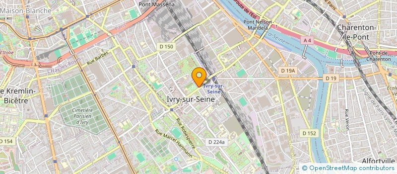 localisation de l'entreprise MADAME DJOUHER SELLOUM à IVRY-SUR-SEINE