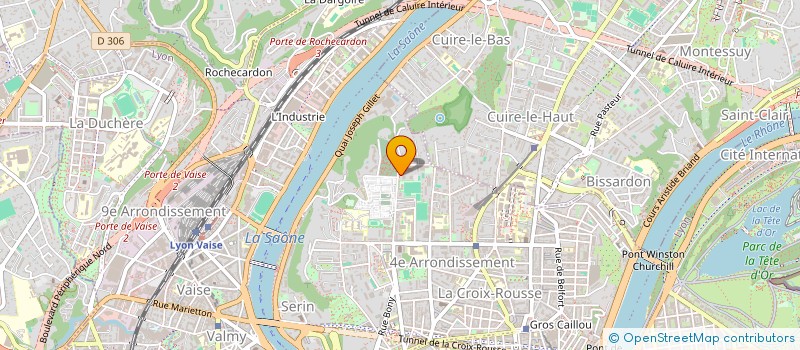 localisation de l'entreprise MADAME DJOUHER TABECHE  LYON