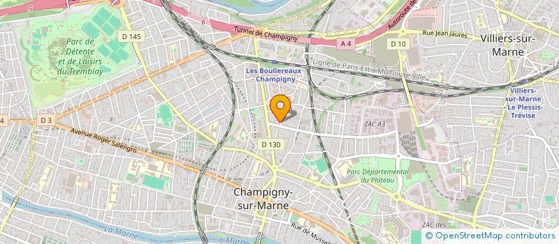 localisation de l'entreprise MADAME DJOUMA DIARRA  CHAMPIGNY-SUR-MARNE