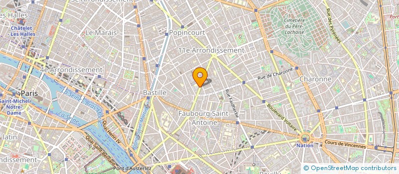 localisation de l'entreprise MADAME DJOUMA MAREGA  PARIS