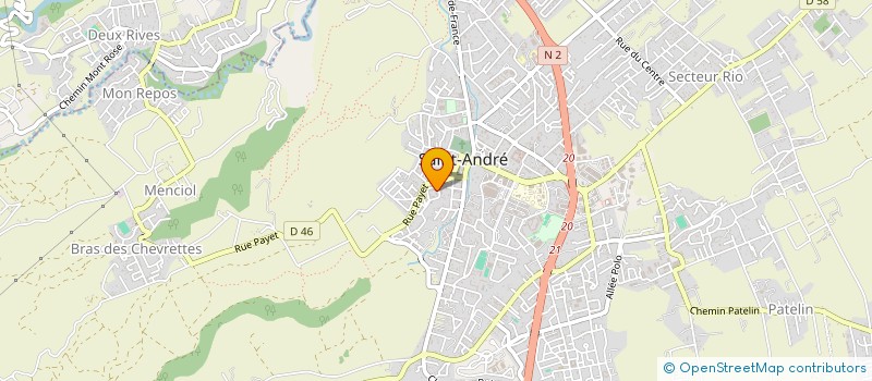 localisation de l'entreprise MADAME DJOUMANA SADEKALY à SAINT-ANDRE