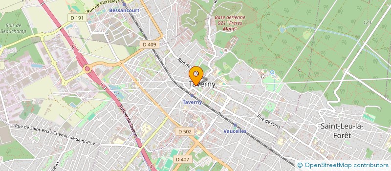 localisation de l'entreprise MADAME DJOWA HAMOUR à TAVERNY