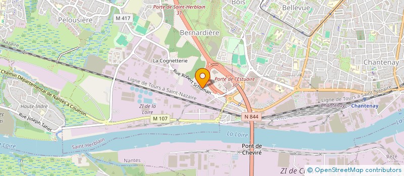 localisation de l'entreprise MADAME DJYNNA CAOKI  SAINT-HERBLAIN