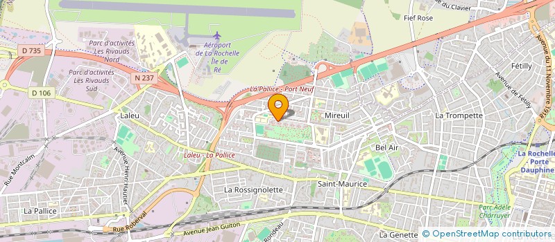 localisation de l'entreprise MADAME DOAA HAMAM  LA ROCHELLE