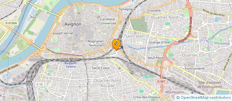 localisation de l'entreprise MADAME DOBRINKA DURIC  AVIGNON