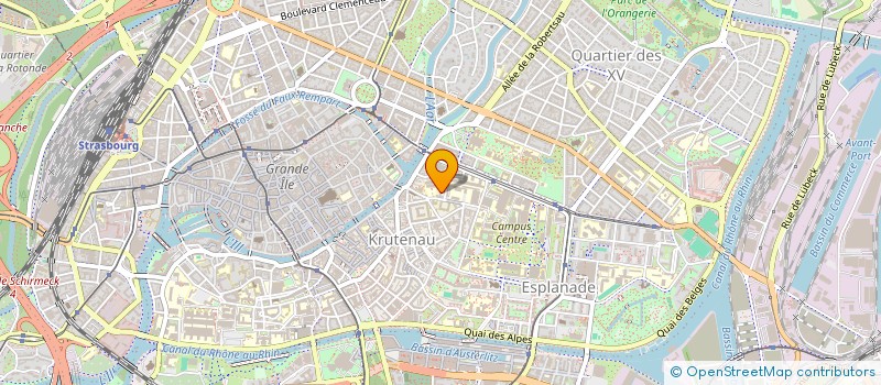 localisation de l'entreprise MADAME DOHA BEMMOUNA  STRASBOURG