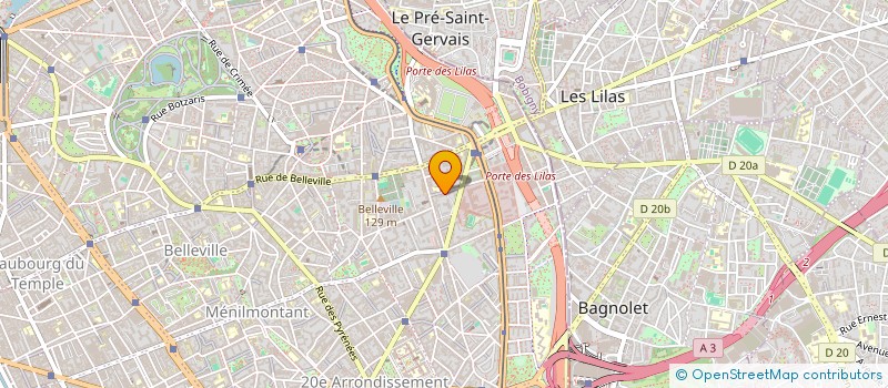 localisation de l'entreprise MADAME DOHA HAMDALI  PARIS