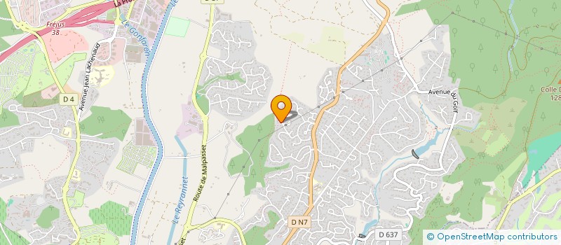 localisation de l'entreprise MADAME DOHON MARIE DIEKET à FREJUS