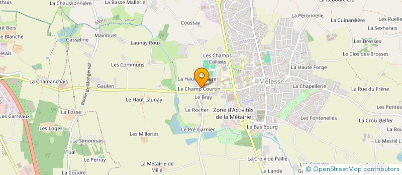 localisation de l'entreprise MADAME DOHOULI DJITE  MELESSE