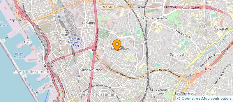 localisation de l'entreprise MADAME DOINA GRANCEA à MARSEILLE