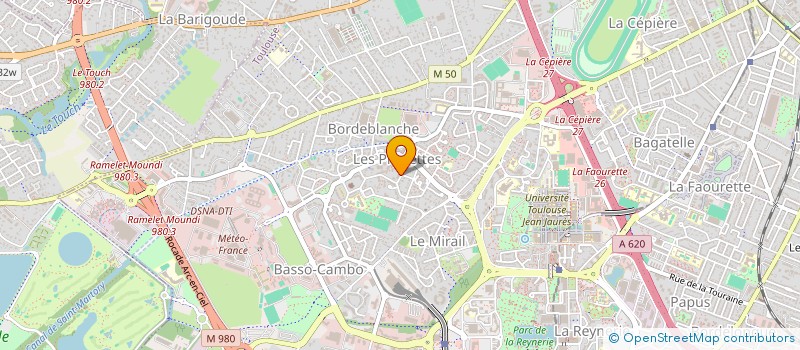 localisation de l'entreprise MADAME DOINA LUTA  TOULOUSE