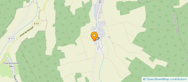 localisation de l'entreprise MADAME DOLENE MARCHAL  BERCENAY-EN-OTHE