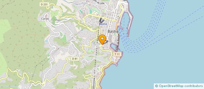 localisation de l'entreprise MADAME DOLINDE EMMANUELLI à BASTIA
