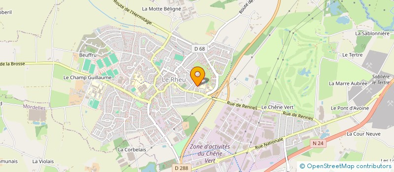 localisation de l'entreprise MADAME DOLLY ADAM  MONTAIGU-VENDEE