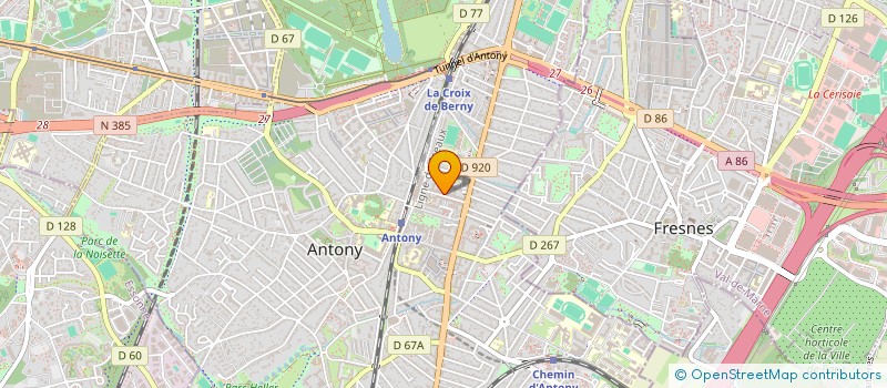 localisation de l'entreprise MADAME DOLLY YAZGI  ANTONY