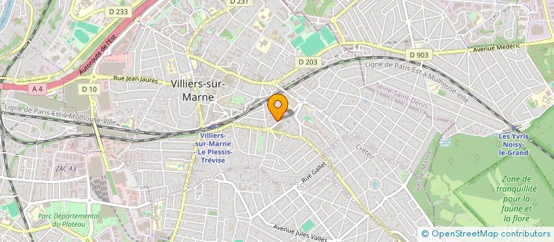 localisation de l'entreprise MADAME DOLMA PASANG  VILLIERS-SUR-MARNE