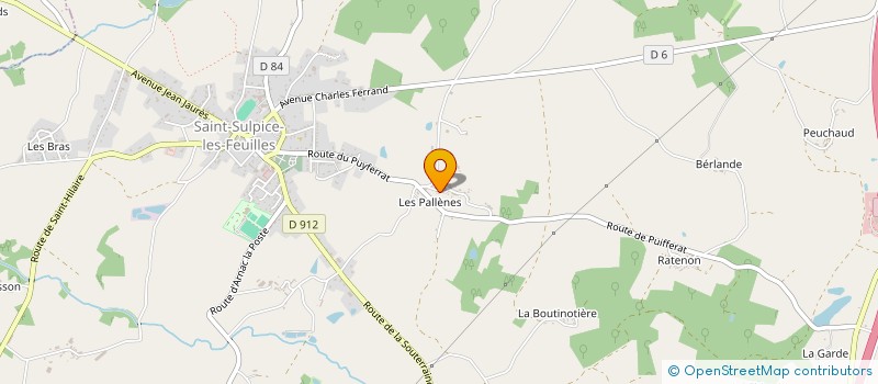 localisation de l'entreprise MADAME DOLORES ALBELLA  SAINT-SULPICE-LES-FEUILLES