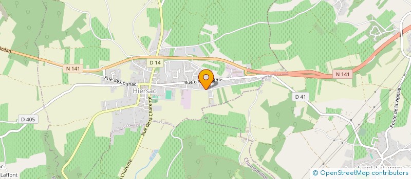 localisation de l'entreprise MADAME DOLORES ALONSO DE LA FUENTE  HIERSAC