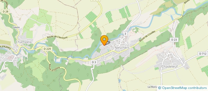 localisation de l'entreprise MADAME DOLORES BARATIER  NESCHERS