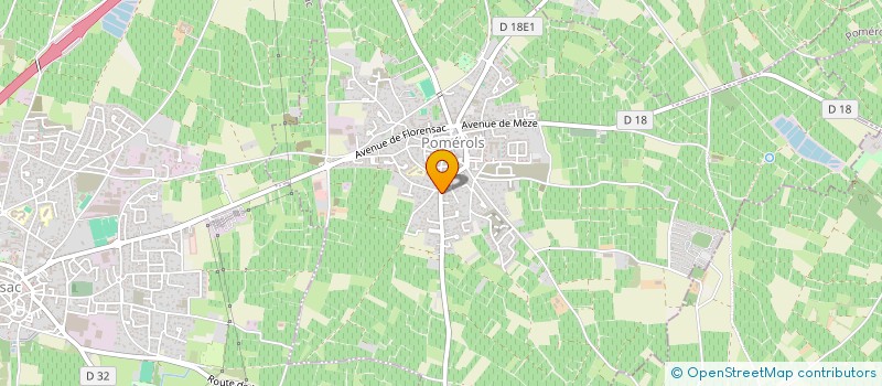 localisation de l'entreprise MADAME DOLORES BELTRAN  POMEROLS