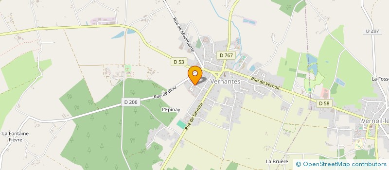 localisation de l'entreprise MADAME DOLORES BINET à NOYANT-VILLAGES