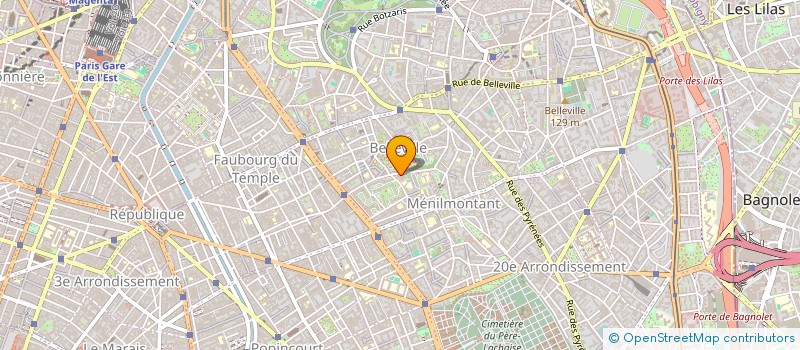 localisation de l'entreprise MADAME DOLORES BUFFET-MEZIANI  PARIS