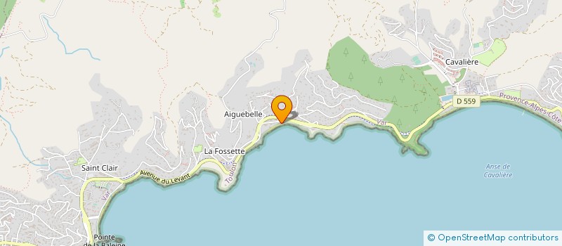 localisation de l'entreprise MADAME DOLORES DELAHAYE à LE LAVANDOU