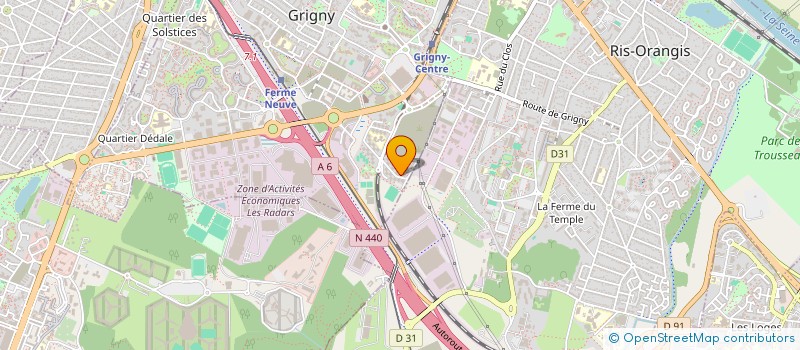 localisation de l'entreprise MADAME DOLORES FRANCOIS à GRIGNY