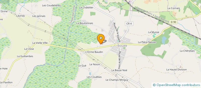 localisation de l'entreprise MADAME DOLORES GENDRON  BOUEE