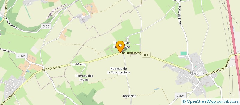 localisation de l'entreprise MADAME DOLORES GRANDSIRE  SIERVILLE