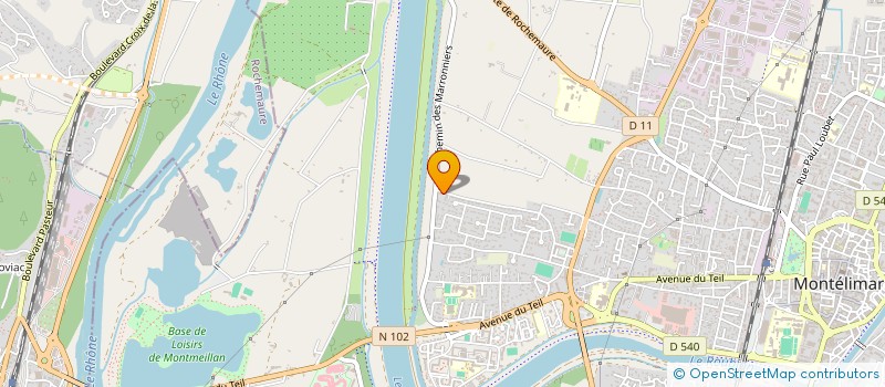 localisation de l'entreprise MADAME DOLORES KARL  MONTELIMAR