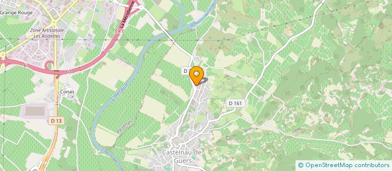 localisation de l'entreprise MADAME DOLORES MARZA  CASTELNAU-DE-GUERS