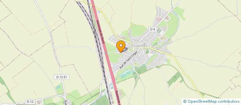 localisation de l'entreprise MADAME DOLORES MAS  CROISILLES