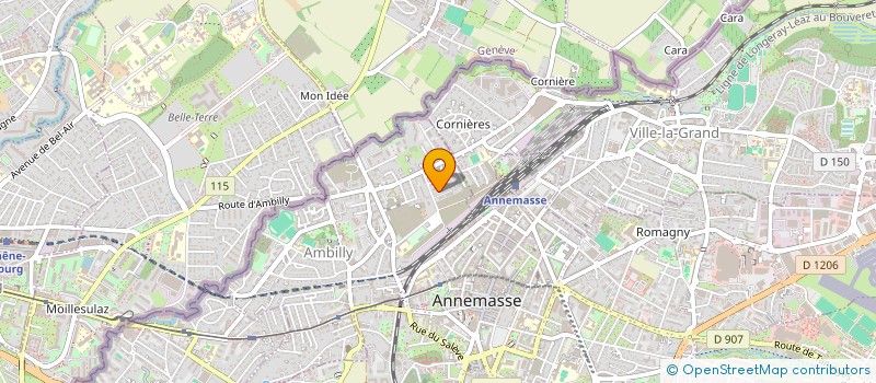 localisation de l'entreprise MADAME DOLORES NAEGELEN  AMBILLY