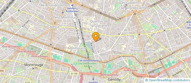 localisation de l'entreprise MADAME DOLORES OKAMON  PARIS