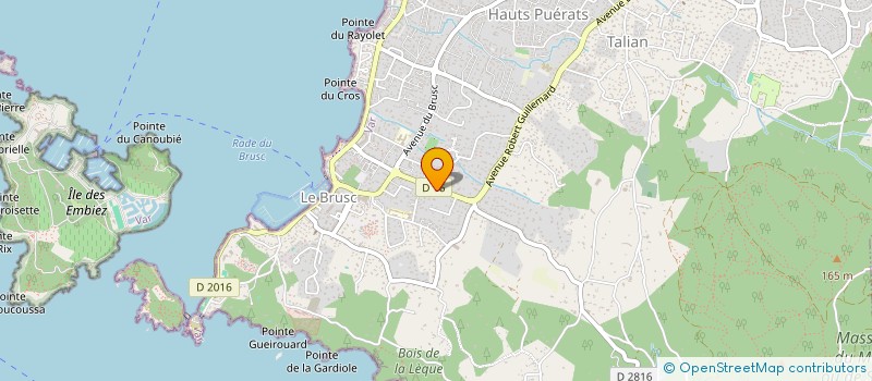 localisation de l'entreprise MADAME DOLORES PARACK à SIX-FOURS-LES-PLAGES