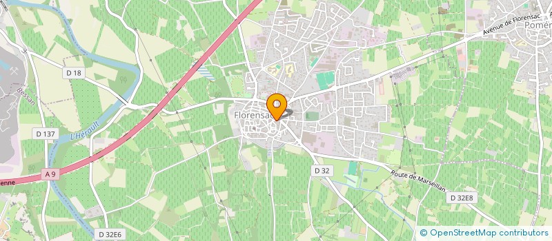 localisation de l'entreprise MADAME DOLORES PASTOR  FLORENSAC