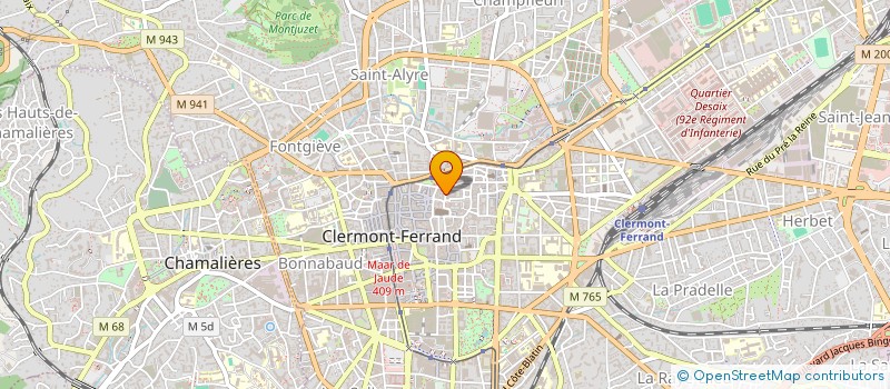 localisation de l'entreprise MADAME DOLORES RODIER  CLERMONT-FERRAND