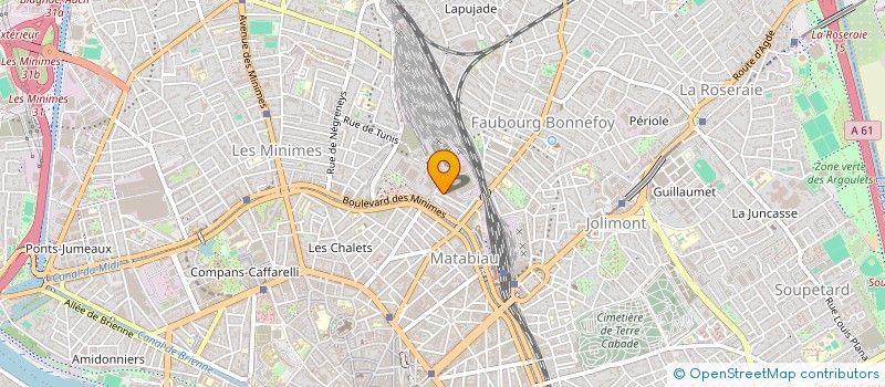 localisation de l'entreprise MADAME DOLORES RODRIGUEZ à TOULOUSE